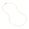 0.85mm D/C Round Wheat Chain with Lobster Lock