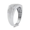 10K 0.15Ct Diamond Mens Ring