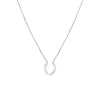 Mini Horseshoe Adjustable Necklace