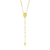 Virgin Mary and Cross Rosary Necklace