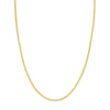 3.3mm Solid Round Box Chain with Lobster Lock