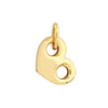 Puff Mariner Heart Charm