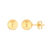 6mm Polished Ball Stud Earrings