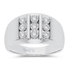 10K 0.20Ct Diamond Mens Ring