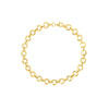 Puffed Round Link Bracelet