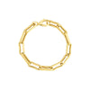 Oval Pinched Link Bracelet