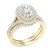 14K 1.75Ct  Lab Grown Diamond Bridal Ring