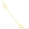 Geometric Stations Adjustable Necklace