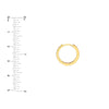 Diamond Huggie Earrings (1/2tcw)