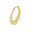 Bead Hoop Earrings