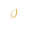 Beaded Huggie Hoop Earrings
