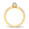 14K 0.16Ct Diamond Ring