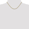 14K 2.1mm Spiga Chain