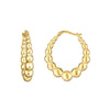 Bead Hoop Earrings