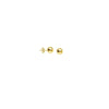 4mm Polished Ball Stud Earrings