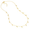 Diamond Spear Drops Necklace