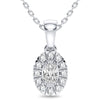 14K 0.25Ct Diamond Pendant