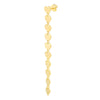 Heart-Link Chain Earrings