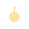 3pt Diamond Eye Stick Frame Pendant