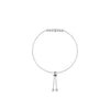 Graduated 1/10tcw Diamond Bezel Bolo Bracelet