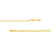 4mm Paper Clip Chain with Lobster Lock