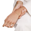 2 Row Hollow Wheat Chain Bracelet