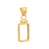 Pamp Suisse Lady Fortuna 1 gram Screw Top Plain Coin Bezel