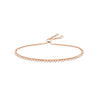 2.0mm Cz Small Adj Tennis Bracelet