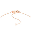 Script 'N' with Diamond Bezel Necklace