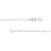 Block Initial Paper Clip Necklace