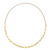 Smiling Rocks 3.11Ct E-F/SI1 Lab Grown Diamond Linking Chain Necklace