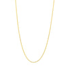 0.85mm Two-Tone Pave Wheat Chain with Lobster Lock