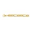 8.4mm Figaro Chain with Pear Shape Lock