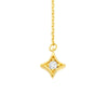 1/20tcw Diamond Star Threader Earrings