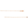 Saturn Chain Bezel Long Necklace