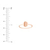 Engravable Disc Wire Ring