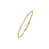 Sterling Silver CZ Bar Bracelet