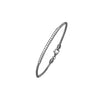 Sterling Silver CZ Bar Bracelet