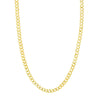 7mm Flat Open Cuban Chain