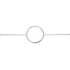 Open Wire Circle Adjustable Bracelet