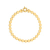 Polished Hexagonal Flat Link Bracelet