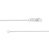 0.85mm D/C Square Wheat Chain with Lobster Lock