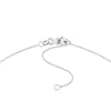 Script 'Y' with Diamond Bezel Necklace