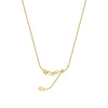 1.15mm Square Wheat Chain with Slider Bead