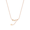 1.15mm Square Wheat Chain with Slider Bead