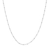 Faceted Bead Saturn Chain