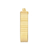 20mm Line Round Hoop Earrings