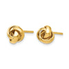 14K Polished Post Earrings