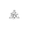 1/5tcw Round Diamond 3 Prong Stud Earrings