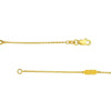Long and Lovely D/C Paper Clip Necklace